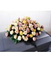 The Peaceful Tribute Casket Spray